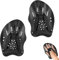 Pamtns 1 Paar Hand Paddles Schwimmen Unisex Erwachsene Schwimm Trainingsgerät Schwimmpaddel Handpaddel Trainingstool Einstellbar Schwimmpaddel Unterarm Schwimmhilfe Krafttrainingshilfe Schwimmzubehör