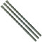 3 x SabreCut SDSB12_3 12mm x 210mm PGM Approved SDS Plus Drill Bits for Stone Concrete Brick