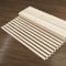 Hansales Rollrost 100x200cm Deluxe aus Holzlatten, Bettrost belastbar bis 350 kg, 40 Leisten - hochwertig extra stark Lattenrost aus FSC® Birken Vollholz, Rolllattenrost