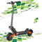 JOYOR Escooter Roller mit Straßenzulassung S5 PRO, Akkulaufzeit 70–100 km, Maximale Tragfähigkeit 150 kg, Stoßdämpfung der Vorder- und Hinterradaufhängung, 10-Zoll-Offroad-Reifen