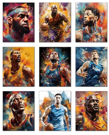 Skyists NBA Spieler Poster