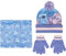 Ensemble 3 pièces Snood Stitch (bonnet, tour de cou et gants) 2/8 ans.