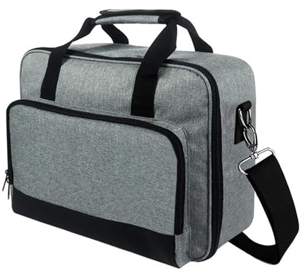 Projector Bag - Projector Carrier | Projector Organizer | Travel Storage Carrying Bag | Outdoor Projector Carrier with Detachable Shoulder Strap Compatible with Most Major Miini Projectors