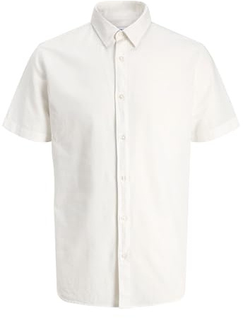 Jack & Jones Herren Jjebreeze Linen Blend Shirt S/S Sn Pls Jjebreeze Linen Blend Shirt S/S Sn Pls (1er Pack)