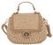 flora & co Sac Bandoulière Femme en Paille Tressé - Besace d’Été à Rabat - Sac De Plage Vacance Estival - Chic Tendance - Camel
