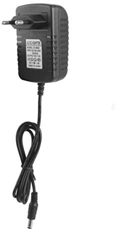 EXCEART Adaptateur 6 V 2 A pour Chargeur 5,5 MM X 2,1 MM avec Prise EU pour Voyage et Maison Plastique Solide et Adaptateur Électrique Portable