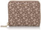 DKNY Damen Bryant Small Zip Around Wallet in Logo, Chino/Caramel