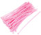 uxcell Cable Zip Ties Nylon Cable Wire Ties 6 Inch Self-Locking Nylon Tie Wraps Pink 100pcs
