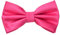 MASADA Herren Fliege Pink Seidenlook, stufenlos verstellbar, handgefertigt, Hakenverschluss - 12 x 6 cm 100% Polyester