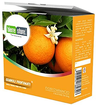 GRANULI PROFUMATI PER ASPIRAPOLVERE FOLLETTO FIORI D'ARANCIO