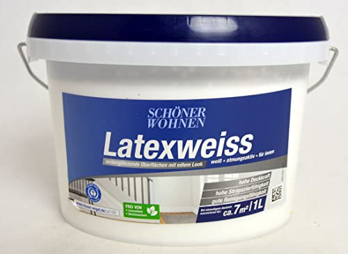 Latexweiss seidenglänzend 1 l Schöner Wohnen
