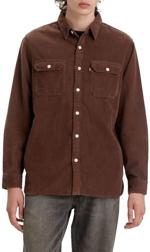 Levi's Jackson Worker Shirt Homme, Shaved Chocolate Gd - Mt, L