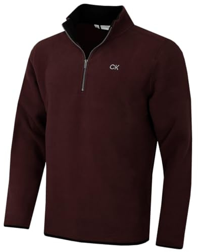 Calvin Klein Herren 2026 Campus 1/2 Zip All Season Easy Care Pullover