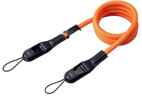 VKO Camera Strap Quick Release Camera Straps for Man Woman Photographers Adjustable Camera Neck Shoulder Crossbody Strap for SLR DSLR Digital Mirrorless Camera(Orange)