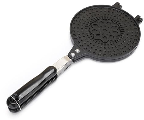 Doppelseitiger Waffeleisen, Antihaft-Waffelform, Hähnchen-Röllchen-Maker, DIY-Eiscreme-Pfannkuchen-Waffel, geeignet für Haushaltsküchen und Restaurants