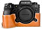 Rieibi X-H2S/ X-H2 Case - Quality PU Leather Half Case for Fujifilm XH2S/ XH2 Mirrorless Digital Camera - Brown