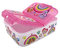 Paw Patrol Skye Everest Regenbogen Kinder Premium Brotdose Lunchbox Frühstücks-Box Vesper-Dose mit 3 Fächern