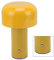 Haofy Tragbare LED-Tischlampe, LED-Schreibtischlampe, Pilz-Design, USB-Aufladung, 3 Farbtemperatur, Touch-Tischleuchte für Restaurant, Heimbüro (Gold-gelb)