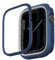 UNIQ Moduo Apple Watch Gehäuse mit austauschbarer PC-Einfassung, 45/44 mm, Marineblau/Grau
