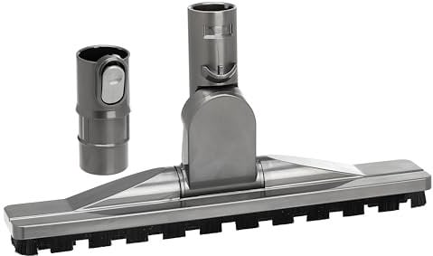 Masterpart Tête de brosse articulée pour sol dur et adaptateur pour aspirateurs Dyson DC15, DC19, DC22, DC24, DC33C, DC33, DC38, DC40, DC55, DC78, CY27, UP15