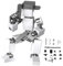 Roboter-Actionfigur, 3D-gedrucktes Spielzeug,Einzigartige bewegliche Roboter-Actionfigur - Umfangreiches Actionfiguren-Set, flexibel austauschbarer Roboter für Freunde, Sammlungen, Desktop-Dekoration