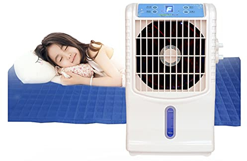 Colchón eléctrico refrigerado por Agua, Enfriador de colchón, colchón de refrigeración, Ventilador de Cama con 4 temperaturas Ajustables, colchoneta para Acampar al Aire Libre (tamaño: 0,7 x