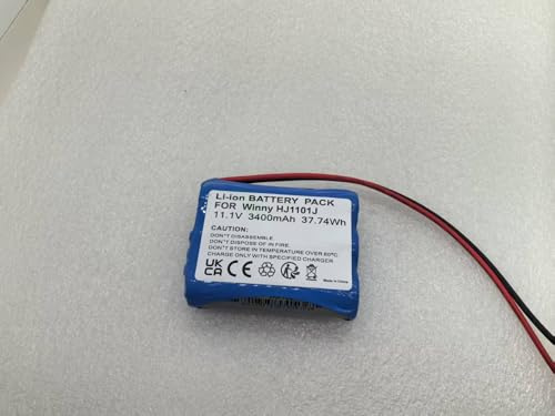 Batterie Li-ion de rechange 11,1 V 3400 mAh, compatible avec aspirateur de piscine Bestway Winny HJ1101J