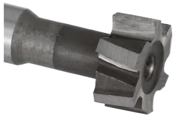 T-Nut-Fräswerkzeuge T-Nut-Fräser CNC-Fräser 8-20 mm HSS-Schaftfräser for die Metallbearbeitung Keilnutwerkzeug Hartmetall-Schaftfräser(8x2x6x60)