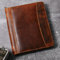 Jajmo Legacy Leather Portfolio Folder A4 Organiser with Legal Pad Writing Case and Zip Padfolio Document Folder Conference for Men (Vintage Brown)