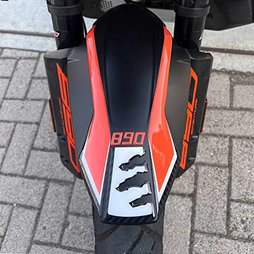 labelbike - Adesivo in Resina Gel 3D Protezione Parafango moto compatibile con KTM 890 Adventure 2021-2022