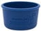 4oz Silicone Sleeves/Jackets for Protecting Small Ball, Kerr, Quilted Canning Jars by Mason Jar Lifestyle (Deep Blue, 2 Pack)