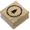 Artoz Stempel – Holzstempel – „Tannenbaum“ – 40 x 40 mm – Motivstempel zum Kartenbasteln für Weihnachten, Einladungen, Grüße