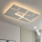 Moderne Deckenlampe Led,124 W Led Deckenleuchte Dimmbar UnregelmäßIge Geometrische Lampe Mit Fernbedienung,Metall Deckenlampe FüR Wohnzimmer,Schlafzimmer,KüChe,Flur,KüChe,BüRo,Dekor 110 X 70 Cm