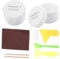 HEMOTON 1set Porcelain Repair Kit Multi-Purpose Shower Repair for Bathtub Sink and Tile for Chips Scratches and Defects Adhesion Safe for Fiberglass