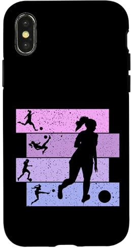 Football Girl Youth Case for iPhone X/XS