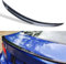 BONRYAN Geeignet für BMW 3 Series Hecklippe Spoilerlippe Spoiler Heckspoiler Carbon Style für B-M-W 3er 2005-2013 E90 Zubehör
