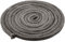 ZYNERY 4m Ofen Dichtschnur, Feuerfeste Glasfaserschnur Hitzebeständig bis 600 °C, Kamindichtung Ofendichtschnur für Kamin-Räucherofentür (4m x 6mm)