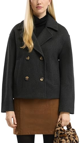 QS Cabanjacke in Wolloptik