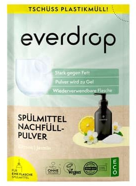 everdrop Recambio de detergente en polvo (0,03 kg)