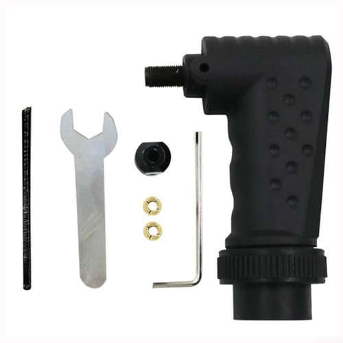 90 Degree Drill Adapter, Screwdriver Socket Adapter Right Angle Drill Attachment for Dremel Abrasive Tools Grinder