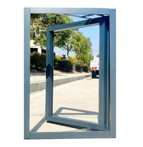 ZIUSFAC Ventanas Aluminio Ventana De Sótano con Vidrio Templado Pantalla Ventana De Repuesto para Ático Tienda Hogar 40×60cm 60×80cm - Derecha((wxH) 60x80cm/23.6x31.5)