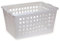 Ecoplast | Cesta Porta Pane Grande Forata, Capacità 100 Lt, Colore Neutro, 77,5x53,5x40, Made in Italy