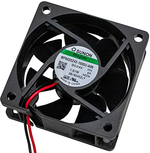 Fan Ventilateur 24V DC 0,72W 60x60x25mm 32,8m³/h 3800U/Min 32,8m³/h Sunon MF60252V21000UA99