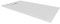 i-flair SMC POLAR Duschwanne 160x90 cm, extra flache und robuste Duschtasse 26MM aus langlebigem SMC mit ANTI-Rutsch-Oberfläche In Schieferoptik/Steinoptik inkl. Ablaufgarnitur mit SMC Deckel - Weiß
