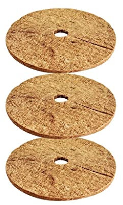 SHRCMHWQRCDJ Coco Natural Coir Fibra Tree Mulch Anillo Protector Orgánico Mat, For Cubierta De La Planta De La Planta De La Planta De Disco Al Aire Libre For Interiores (Size : 45cm)