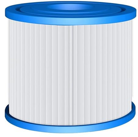 INF Filterkartusche für Pool, Filter für Bestway V, Ersatzfilter für Lay-Z-Spa Miami, für Vegas, für Monaco, 1 Stück