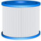 INF Filtro a cartuccia filtro piscina per Bestway V Filtro di ricambio per Lay-Z-Spa Miami per Vegas per Monaco Confezione da 1