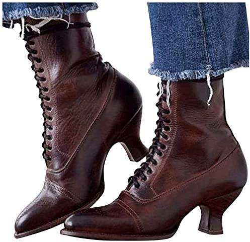 Kobilee Chelsea Boots Donna Bassi Morbidi Cowboy Anfibi Scamosciati con Tacco Autunnali Invernali Pelle Stivaletti Stivali Calzino Comode Chunky Stringati Eleganti Ankle Chelsea Boots