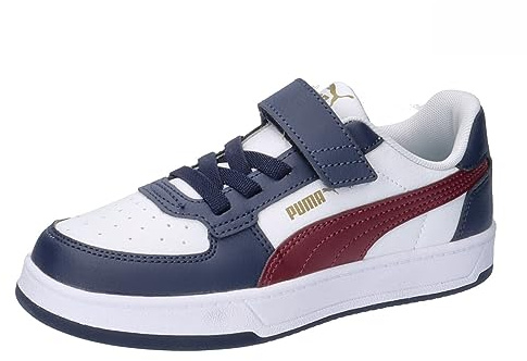 Puma Puma CAVEN 2.0 AC+ PS, Sneaker, Puma White-Dark Jasper-Puma Navy-Gold,