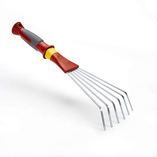 Outils Wolf | Petit Balai À Main À Dents Plates ET REVÊTEMENT Grip Anti-DÉRAPANT | LDK Version Amazon Exclusive